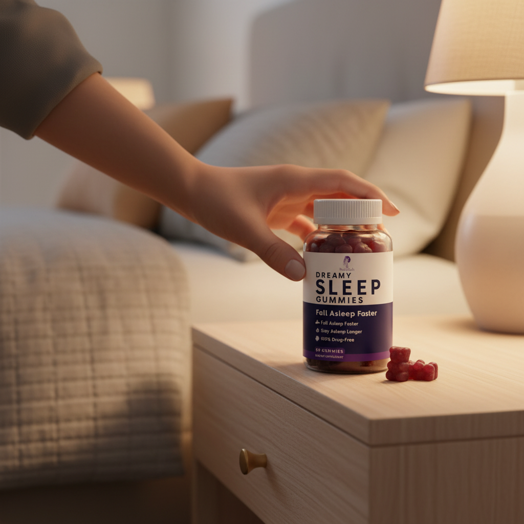 Dreamy Sleep Gummies Hand