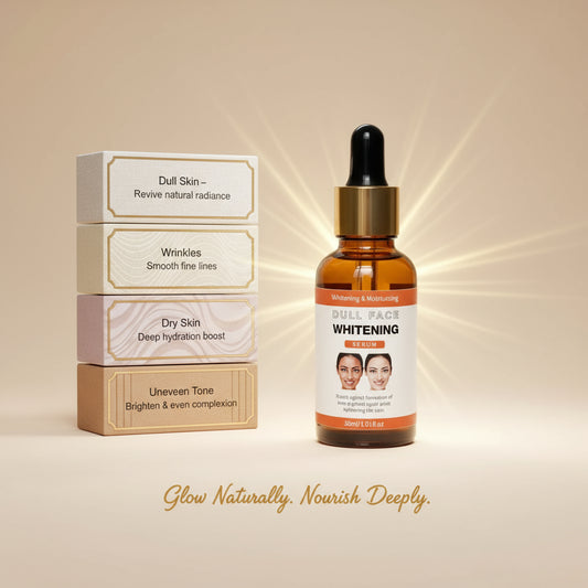 Radiant Glow Face Serum – Brightening & Moisturizing with Arbutin, Aloe Vera & Vitamin C (30ml)