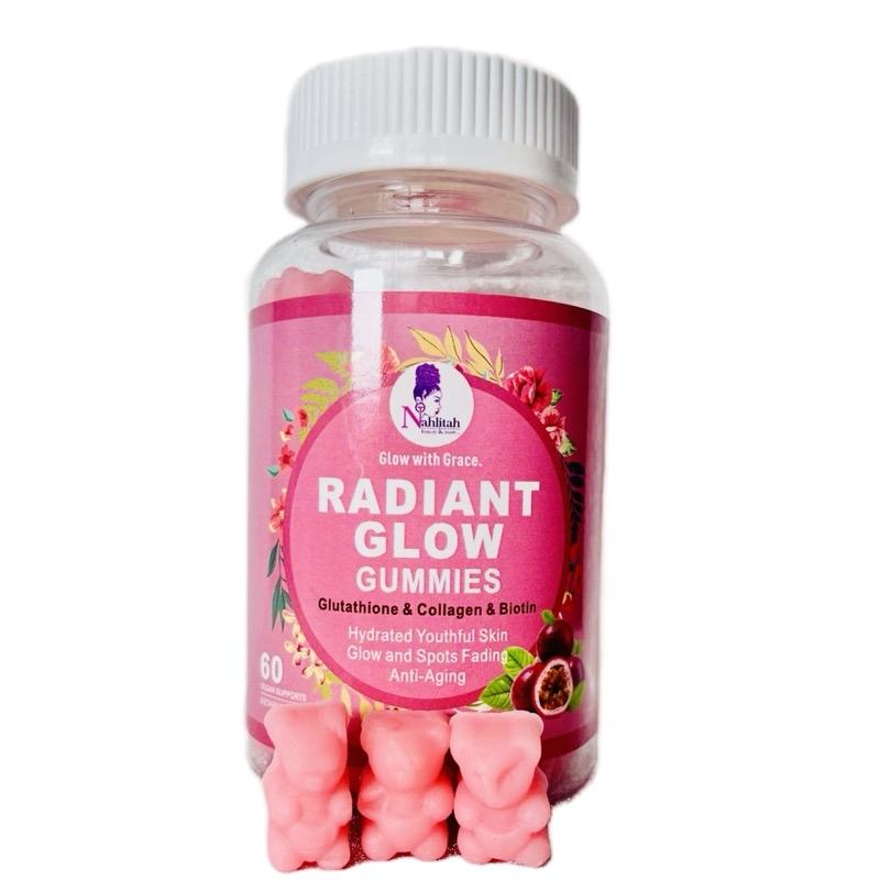 Radiant Glow Gummies - Glutathione, Collagen & Biotin