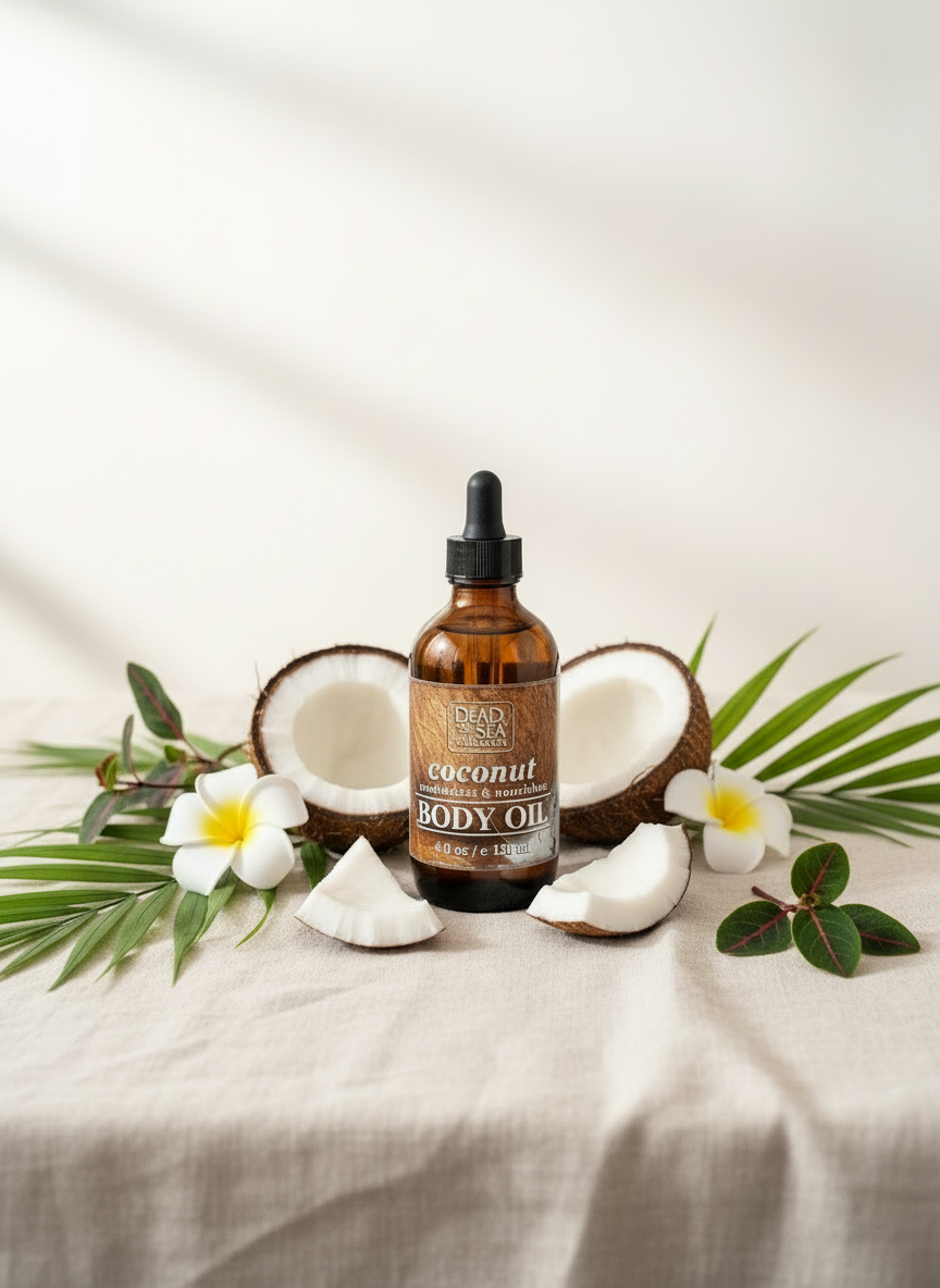 Dead Sea coconut oil editorial