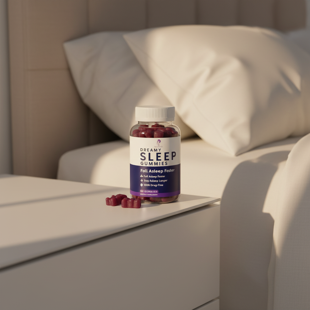 Dreamy Sleep Gummies Bedside