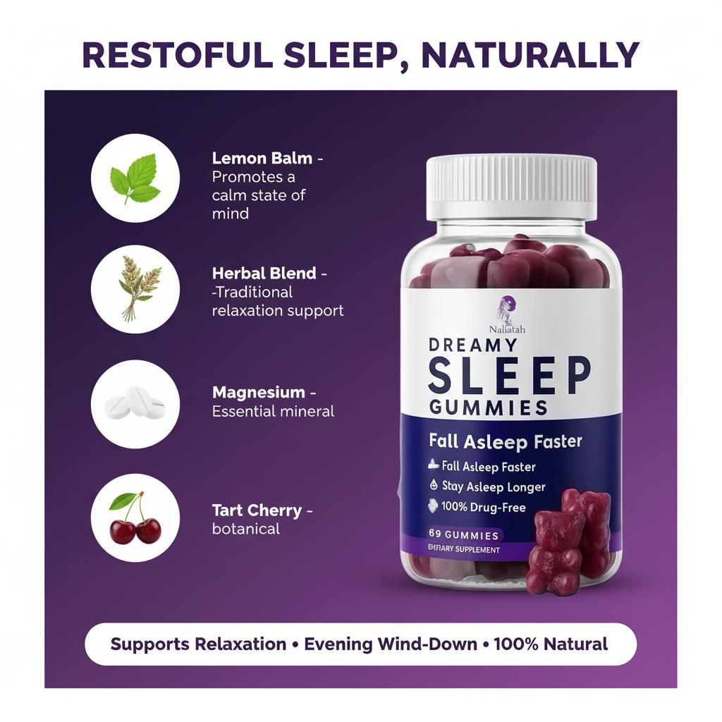 Dreamy Sleep Gummies UK Compliant