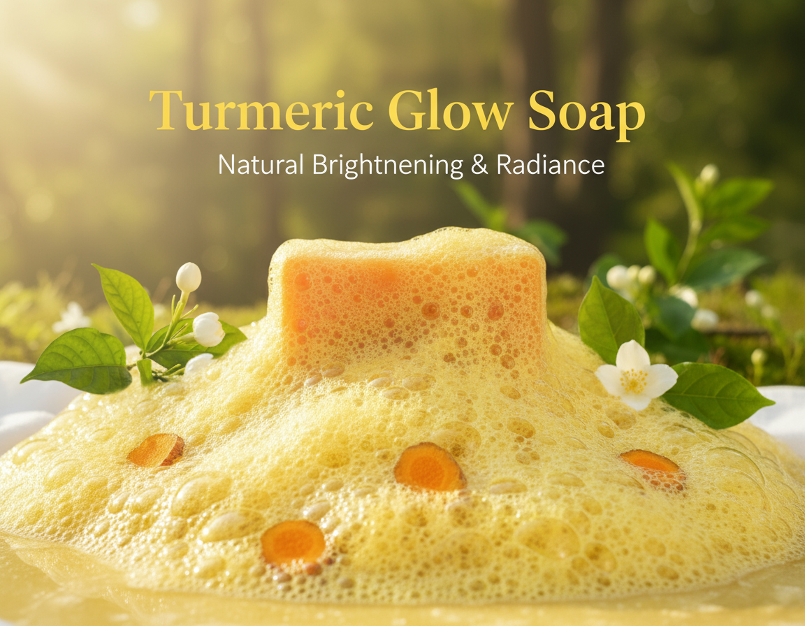 Turmeric Glow Soap Social Media Banner